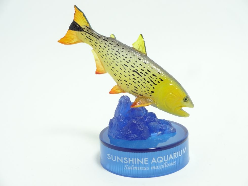 Japan Golden dorado Fish PVC mini figure figurine model 2011