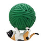 Japan Calico Cat with yarn ball PVC Mini Figurine Figure model