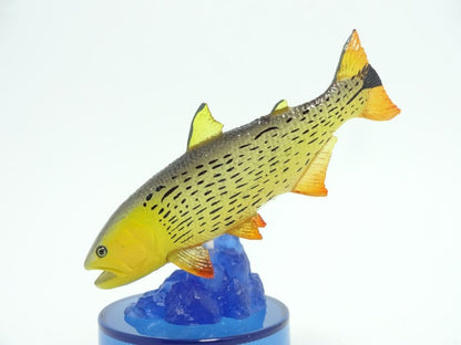 Japan Golden dorado Fish PVC mini figure figurine model 2011