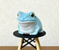 Japan Australian green tree frog PVC hollowed figure model toy A