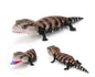 Japan Q Blue tongued skink lizard PVC Action Figure model with joints (10cm) A