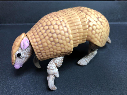 Brazilian three-banded armadillo animal PVC Action Figure Figurine Model (Delux ver.)