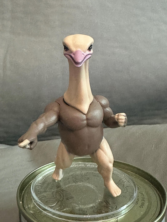 Hulk Bird Muscular female ostrich PVC mini figure model figurine