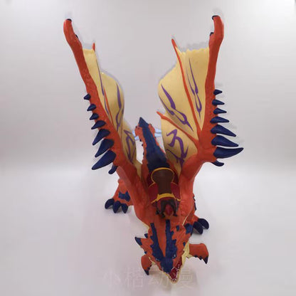 Monster Hunter Male Fire Dragon Rathalos Vinyl PVC Figurine Model Figure