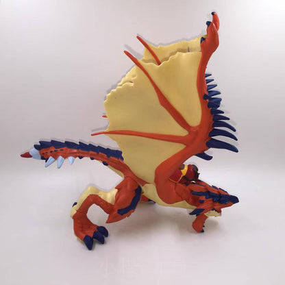 Monster Hunter Male Fire Dragon Rathalos Vinyl PVC Figurine Model Figure