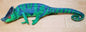 Retired Safari Ltd. 16" PARSON'S CHAMELEON lizard PVC figure model (1996) RARE item!