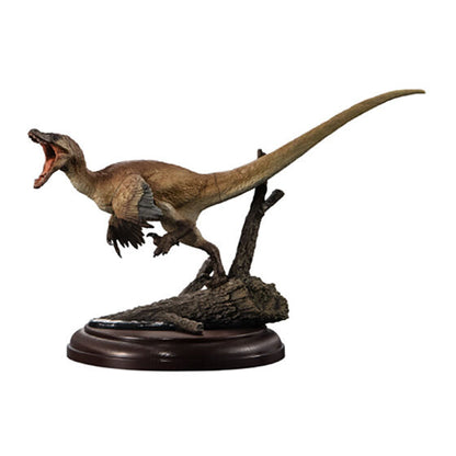 Japan Dinosaur 02 Velociraptor Dinosaur PVC figurine figure model with base