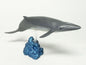 Retired Japan Kaiyodo Bryde's whale PVC mini figure figurine Model