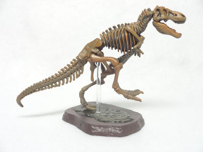 Retired Kaiyodo Choco Q Fossil T-Rex Skeleton (2018) Dinosaur PVC mini figure model RARE