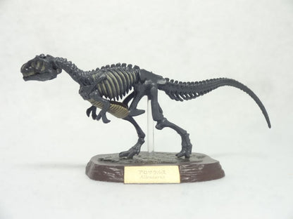 Retired Kaiyodo Choco Q Fossil Allosaurus Skeleton (2018) Dinosaur PVC mini figure model RARE