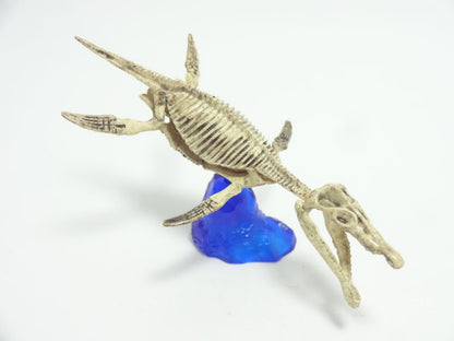 Retired Kaiyodo Pliosaurus Skeleton Dinosaur PVC mini figure model RARE