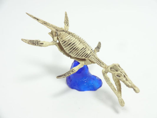 Retired Kaiyodo Pliosaurus Skeleton Dinosaur PVC mini figure model RARE