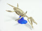 Retired Kaiyodo Pliosaurus Skeleton Dinosaur PVC mini figure model RARE