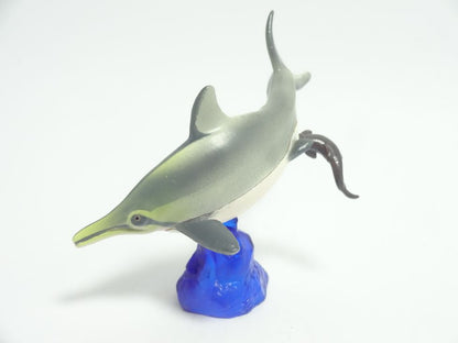 Retired Kaiyodo Ichthyosaurus giving birth Dinosaur PVC mini figure model RARE