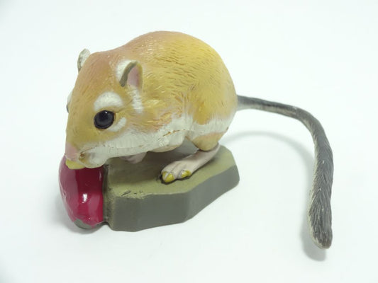Retired Japan Kaiyodo Endangered Specie Heteromyidae kangaroo rat kangaroo mice PVC Mini Model Figure