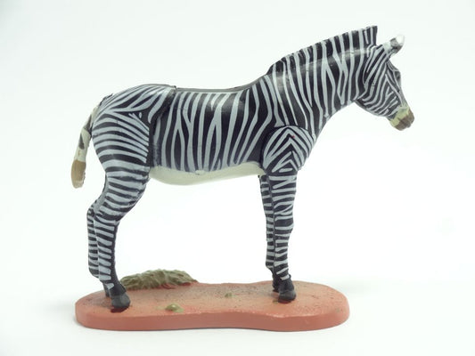 Retired Japan Kaiyodo Endangered Specie imperial zebra animal PVC Mini Model Figure