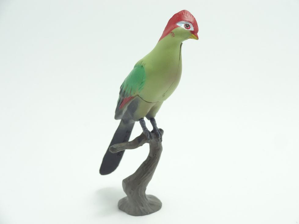 Retired Japan Kaiyodo Endangered Specie Bannerman's turaco bird PVC Mini Model Figure