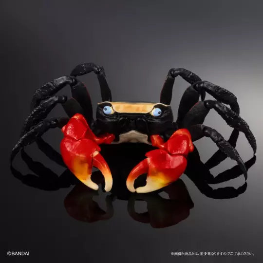 Red-clawed crab PVC Action Figure model with 28 joints