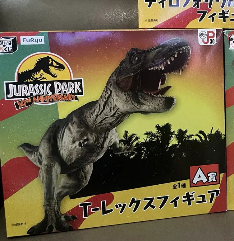 Ichiban Kuji Jurassic Park 40th anniversary T-rex dinosaur PVC figurine model