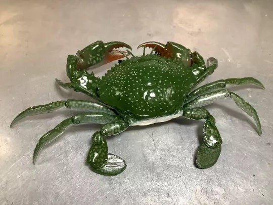 Black Crab Mud Crab PVC Action Figure model with joints