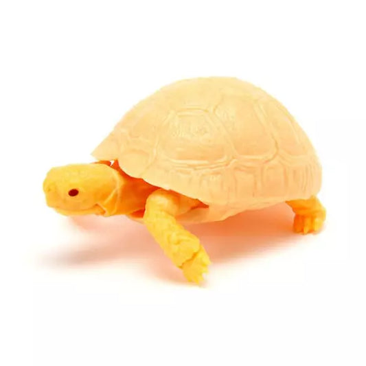 Albino Baby Leopard Tortoise Turtle animal PVC Action Figure model with joints