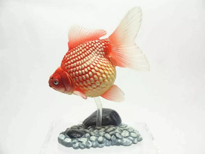 Yujin Freshwater Pearlscale Goldfish Fish PVC mini figurine Figure Model