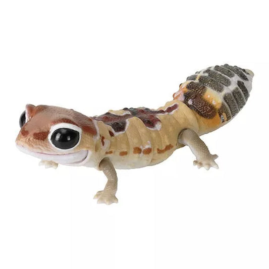 Japan Q Fat-Tailed gecko lizard PVC Action Figure model with joints (10cm) C