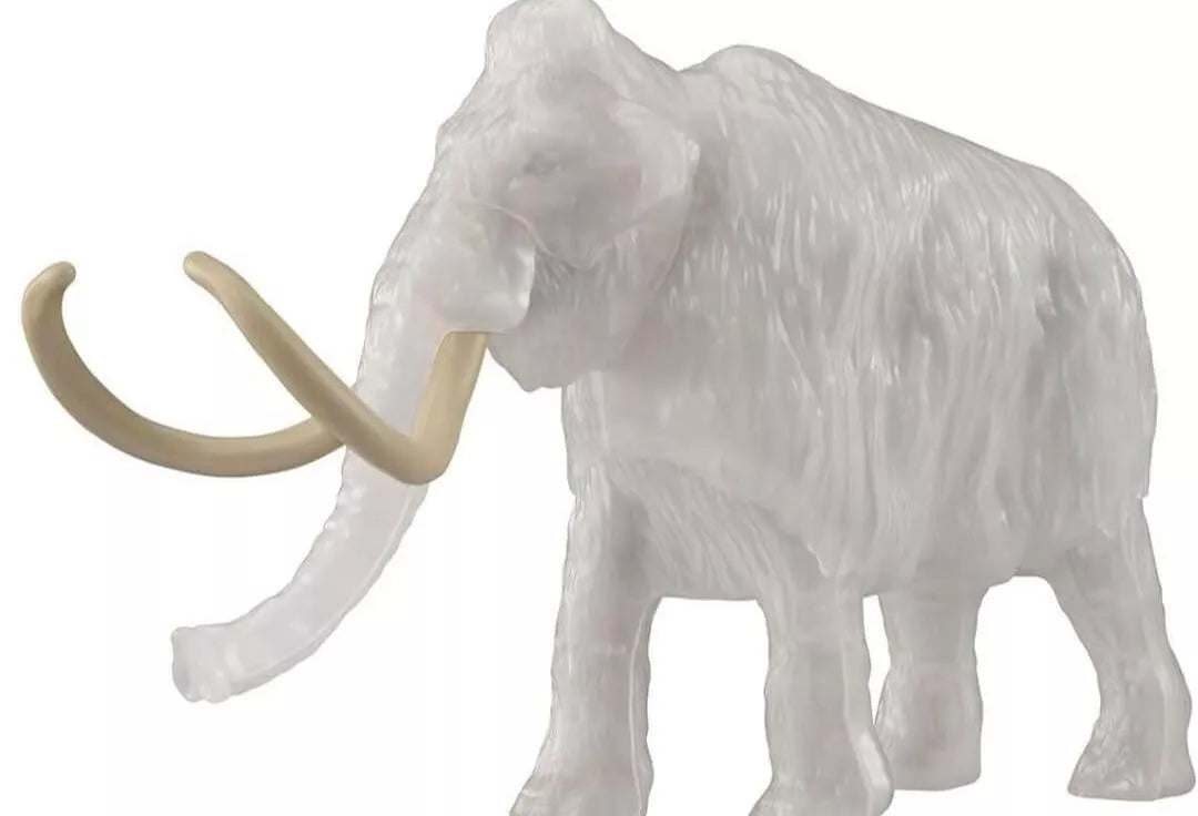 Japan mammoth elephant & skeleton PVC mini figure figurine model kit