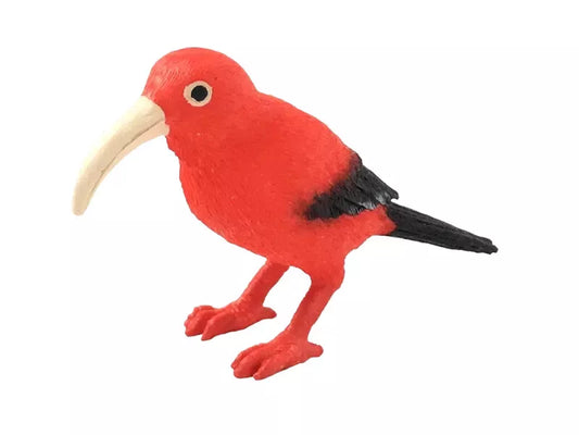 Yowie SCARLET HOMEYCREEPER Bird animal PVC mini figure figurine model