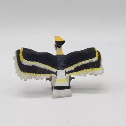 Bandai great hornbill bird PVC mini figure figurine model