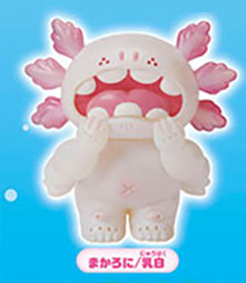 JAPAN STASTO X GRAPE BRAIN 6feet Axolotl Macaron PVC mini figure model D